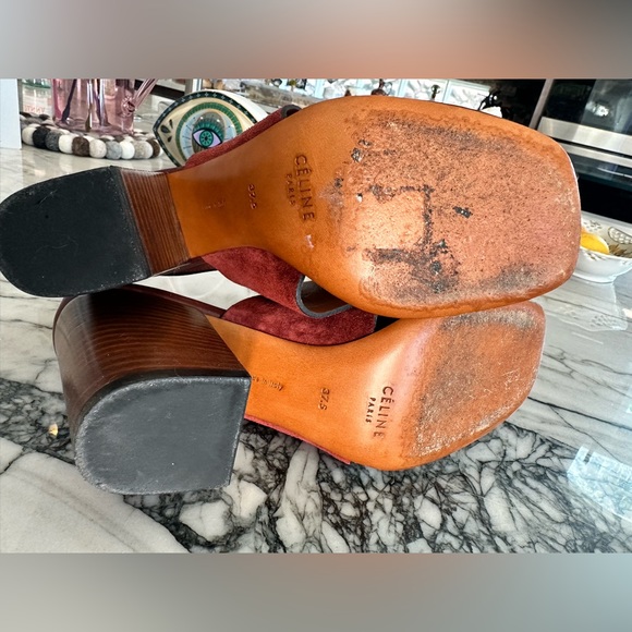 Celine stacked heels. Size 7 1/2. - Picture 4 of 4